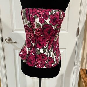 White House Black Market Corset Top
